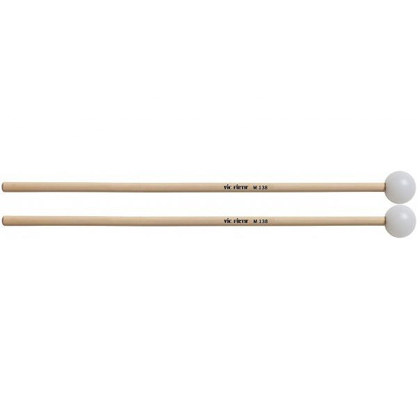 Vic Firth VF-M138 Orchestral Series Medium Poly Xylophone/Bell Mallets