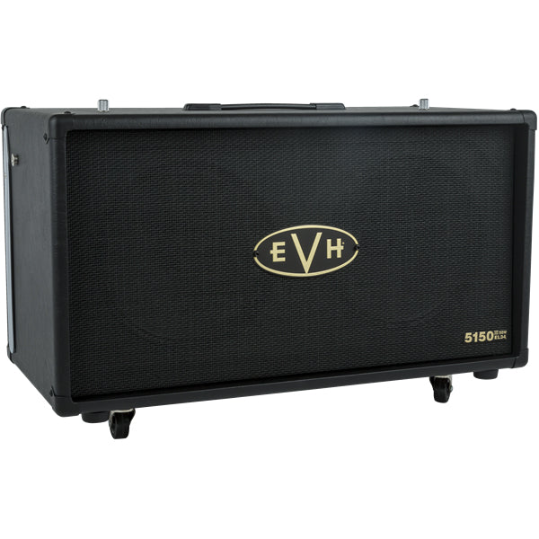 EVH 5150III EL34 2x12 Guitar Amp Cabinet - Black and Gold