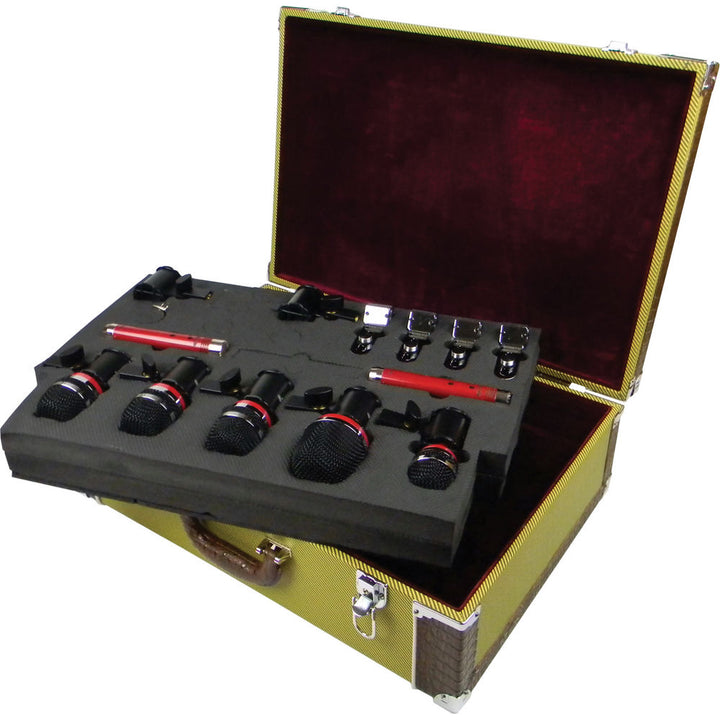 Avantone Pro CDMK7 7-Mic Drum Microphone Kit (1x MONDO, 1x ADM, 3x ATOM, 2x CK-1)