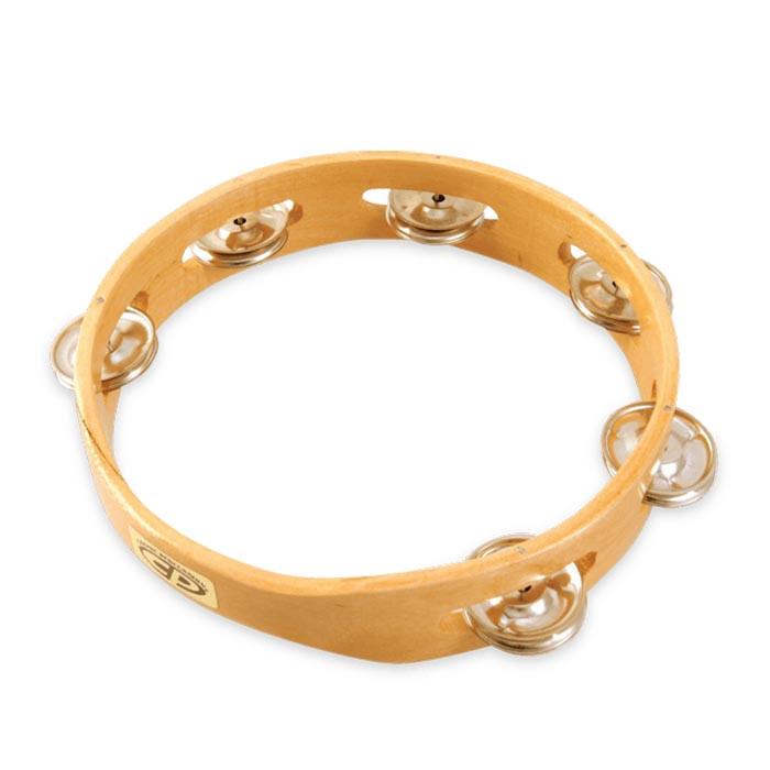 LP CP389 - 10” Tambourine (No Head, Single Row)