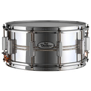 Pearl DUX1465BR DuoLuxe Inlaid 14''x6.5'' Snare Drum - Chrome / Brass