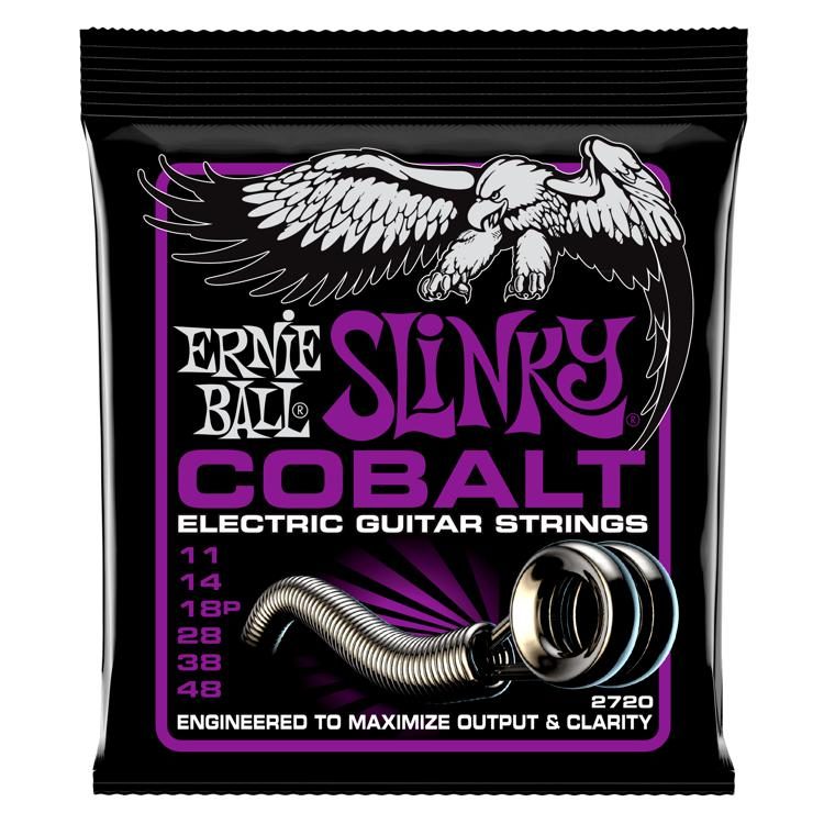 Ernie Ball 2720EB COBALT POWER SLINKY 11-48