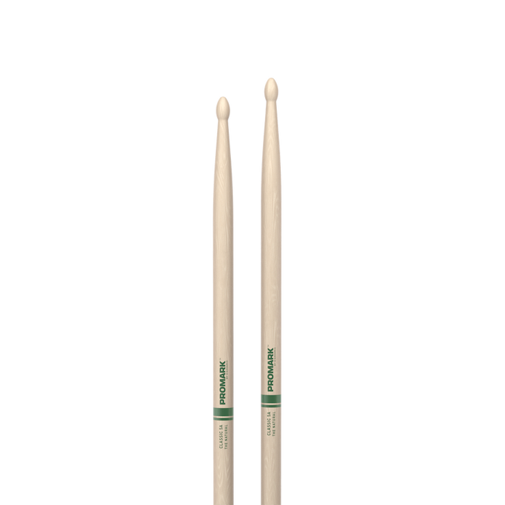 Promark TXR5AW -Promark American Hickory 5A Wood Tip Drumsticks