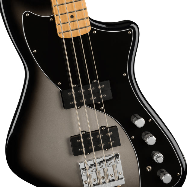 Fender Player Plus Active Meteora Bass Maple Fingerboard Electric Bass Guitar - Silverburst