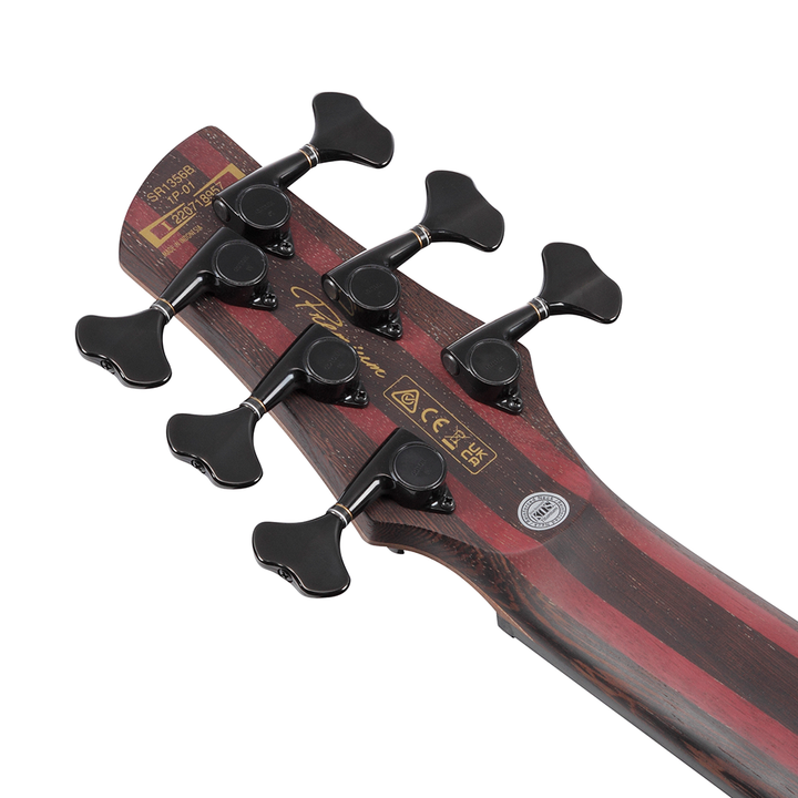 Ibanez SR Premium 6-String Electric Bass (Dual Mocha Burst Flat) SR1356BDUF