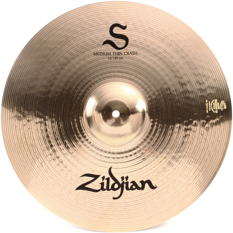 Zildjian S16MTC - 16'' S Medium Thin Crash Cymbal