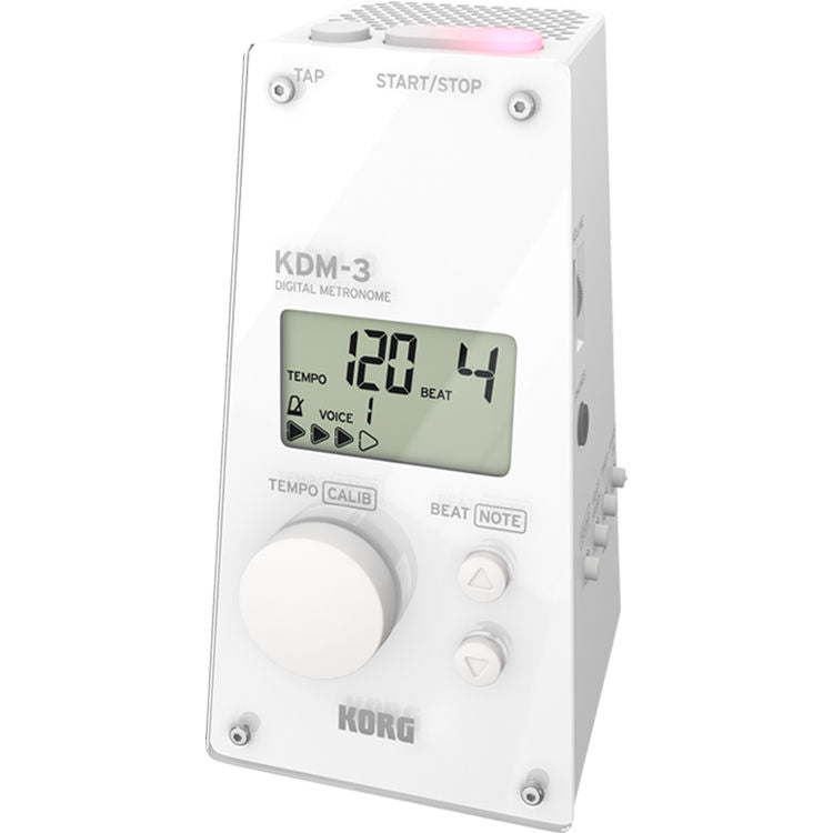 Korg KDM-3 Digital Metronome Limited Edition (White)
