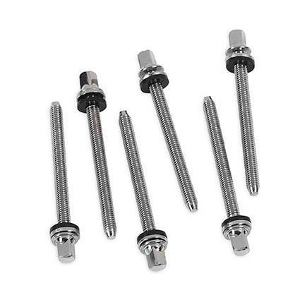 DW SM225C True Pitch Chrome Tension Rod - .8'' x 2.37'' (6 Pack)