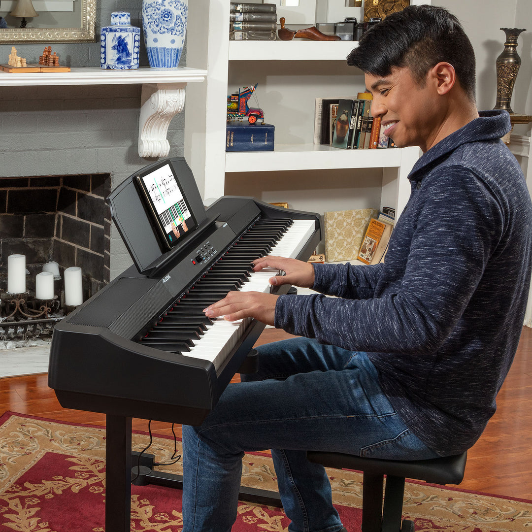 Alesis Prestige 88-Key Digital Piano with Graded Hammer-Action Keys