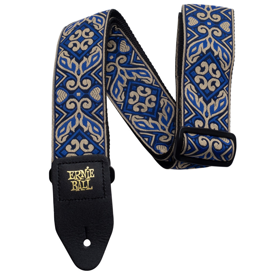 Ernie Ball Jacquard Polypro Guitar Strap - Tribal Blue