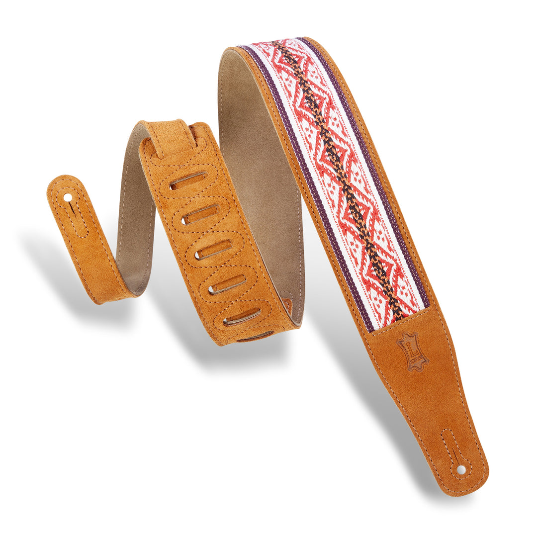 Levy's MSJ26-HNY Garment Leather Guitar Straps