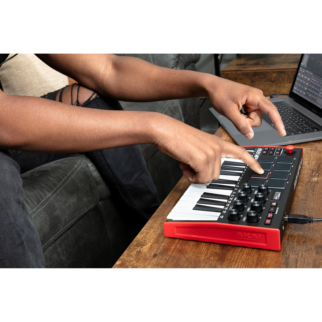 Akai MPK Mini Mk3 Portable USB MIDI Keyboard Controller - Classic