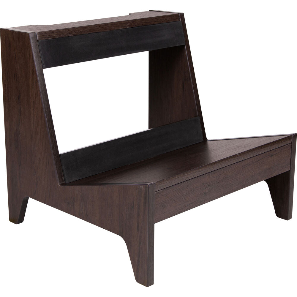 Gator Frameworks Elite Series Small Combo Guitar Amp Stand - Dark Walnut Brown