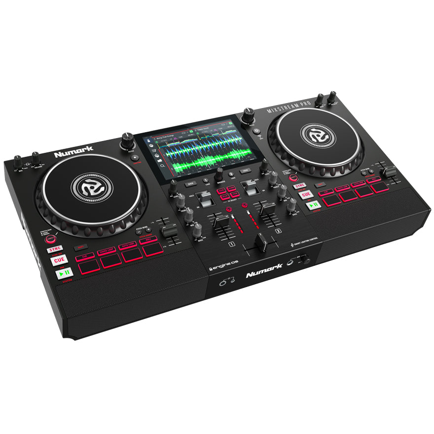 Numark Mixstream Pro Standalone DJ Console w/ Wi-Fi Music Streaming & Speakers