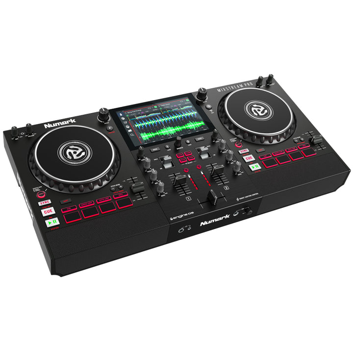 Numark Mixstream Pro Standalone DJ Console w/ Wi-Fi Music Streaming & Speakers