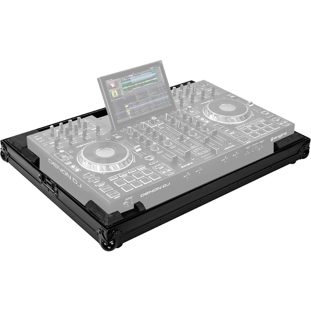Odyssey FZDNPRIME4BL - Denon Prime 4 Black Low Profile Flight Case