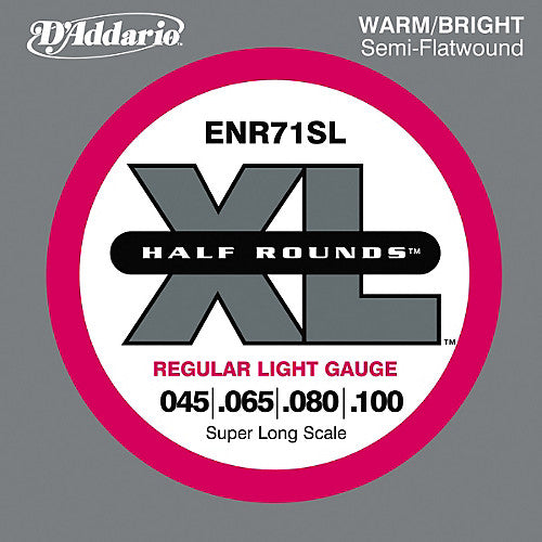 D'Addario ENR71SL - SET BASS HALF RND 45-100 SL