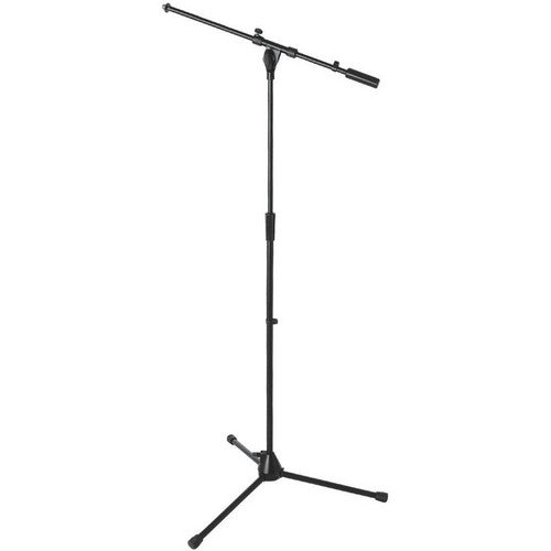 On-Stage MS9701B+ - Heavy-Duty Euro Boom Mic Stand (Black)