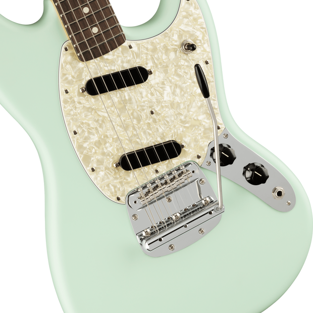 Fender American Performer Mustang® Electric Guitar - Satin Sonic Blue