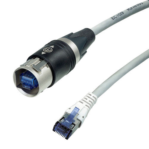 Neutrik NKE6S-2-WOC - EtherCon Cat6 Patch Cable -2 meters -Only 1 Plug Housing
