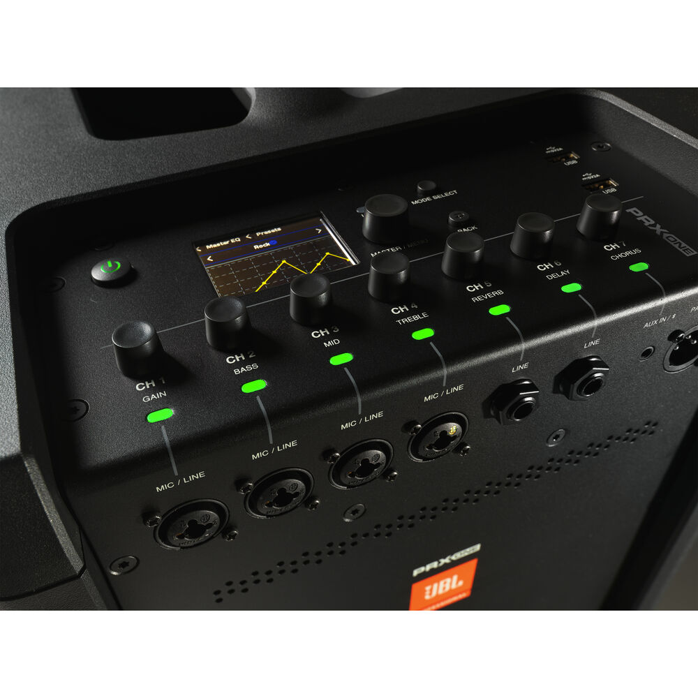 JBL PRX ONE All-in-One Powered Column Array PA System with Mixer and DSP