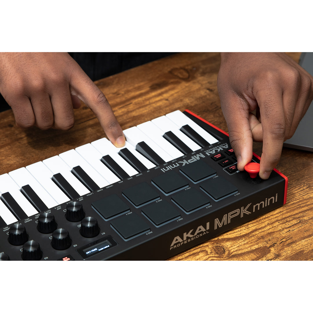 Akai MPK Mini Mk3 Portable USB MIDI Keyboard Controller - Classic