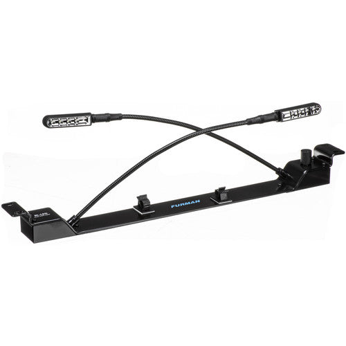 Furman RL-LED Dual Rackmount Gooseneck Light with LED Lamps