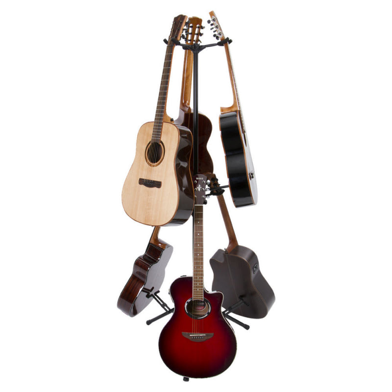 On-Stage GS7652B Six Unit Guitar Stand