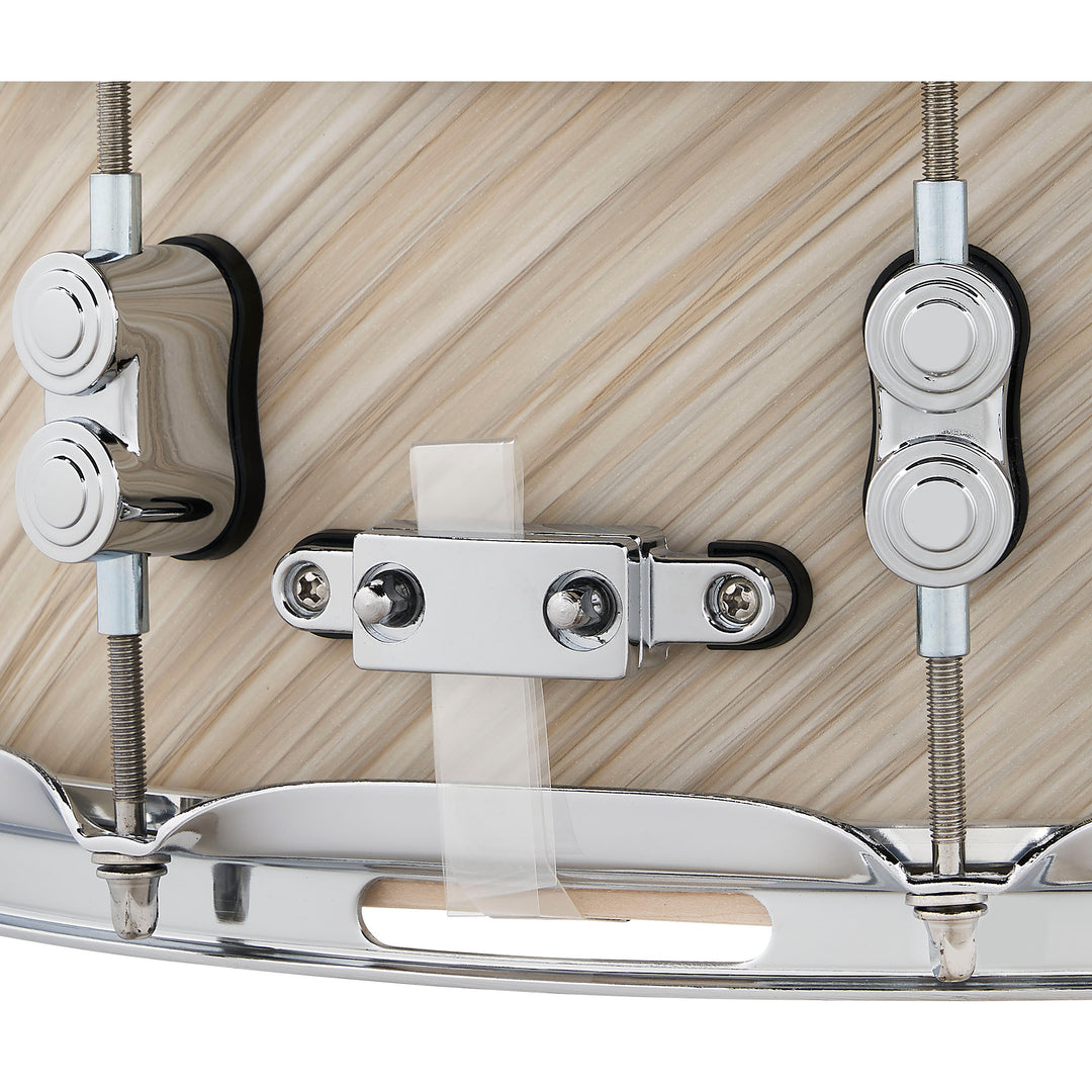 PDP Concept Maple Finish Ply 5.5x14 Snare Drum w/ Chrome Hardware - Twisted Ivory