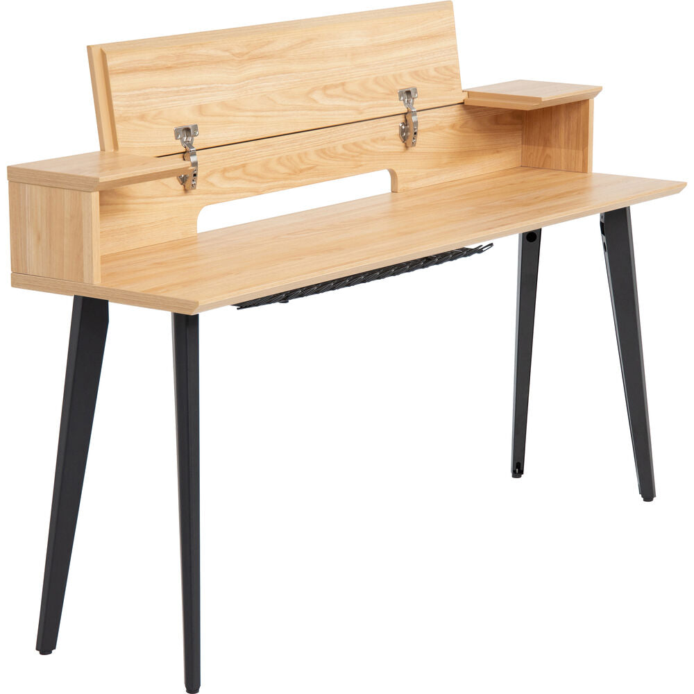 Gator Elite Furniture Series 88-Note Keyboard Table - Natural Maple Matte