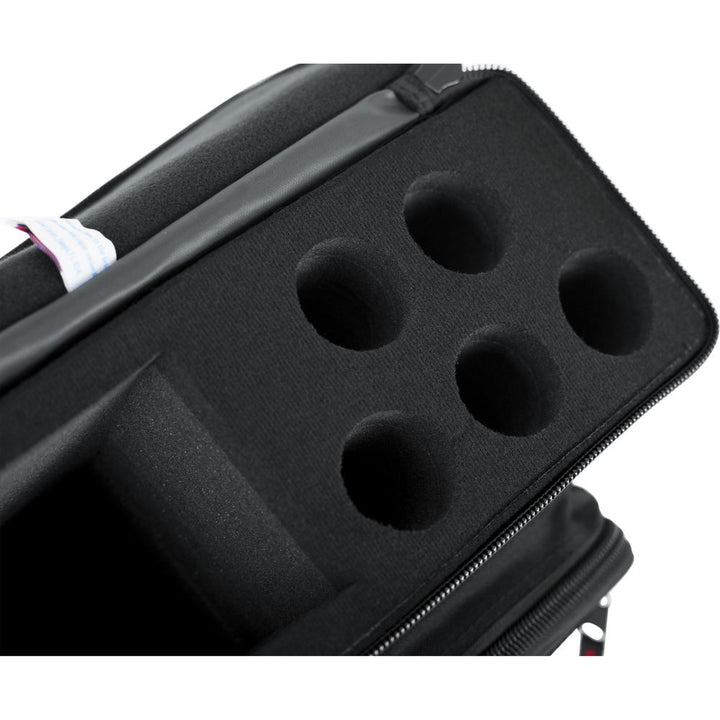 Gator GM-5W Deluxe Bag for Wireless Microphone System with 5x Mics