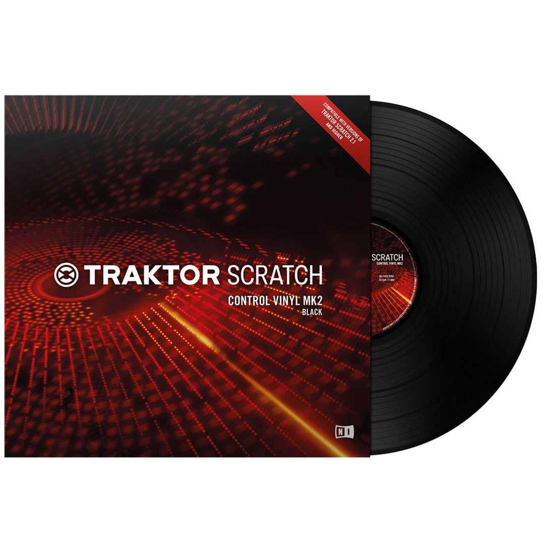 Native Instruments Traktor Scratch Control Vinyl MK2 Black
