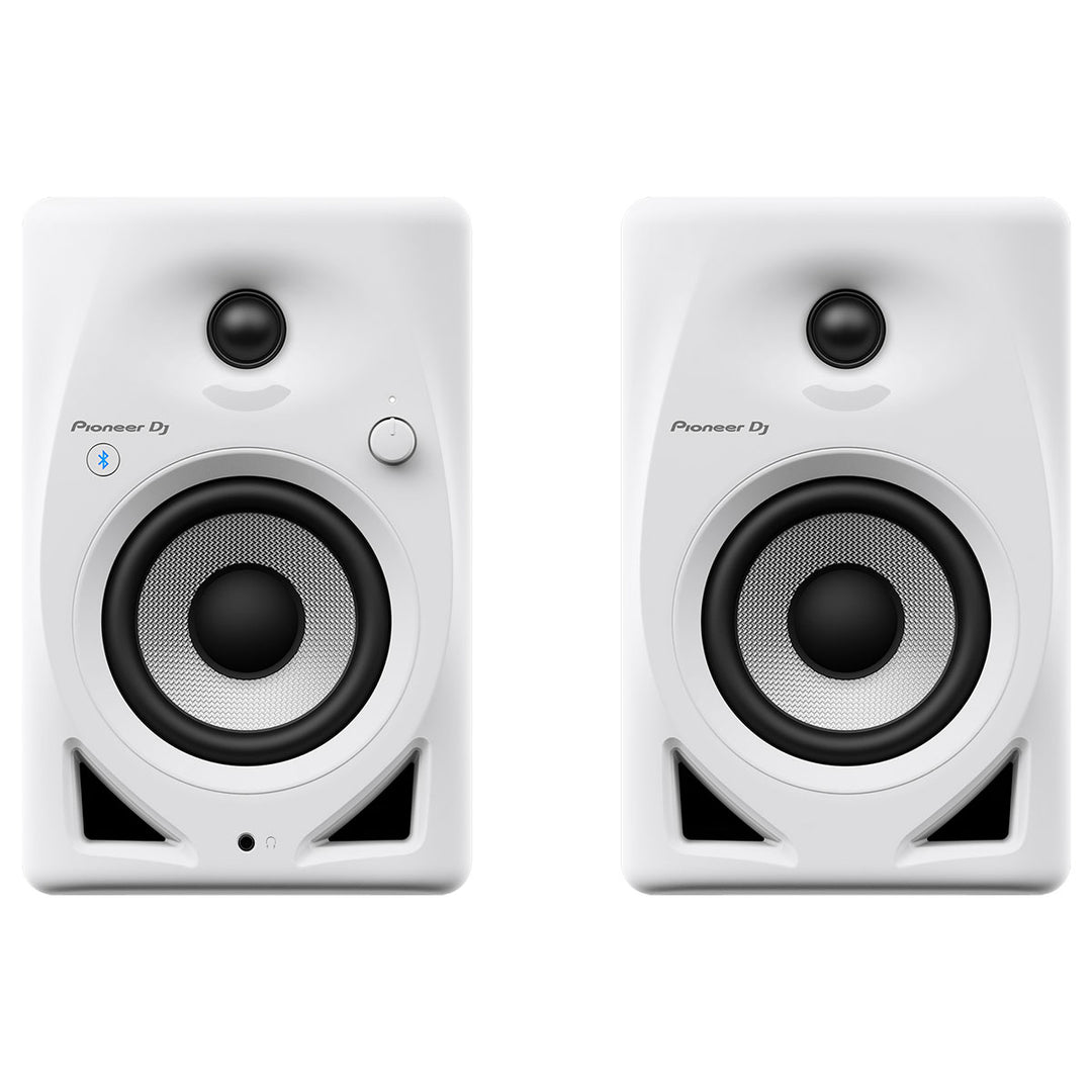 Pioneer DM-40D-BT-W 4” desktop monitor system with Bluetooth® functionality (White)