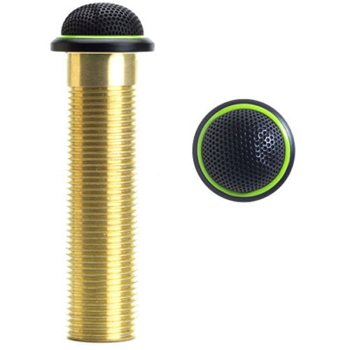 Shure MX395 Microflex Low Profile Condenser Boundary Microphones Bidirectional LED Black