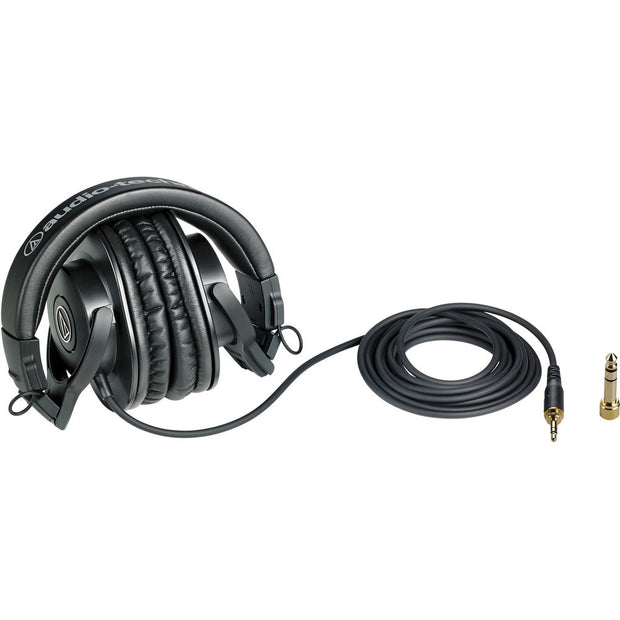 Audio-Technica ATH-M30x Closed-Back Dynamic Monitor Headphones - Black