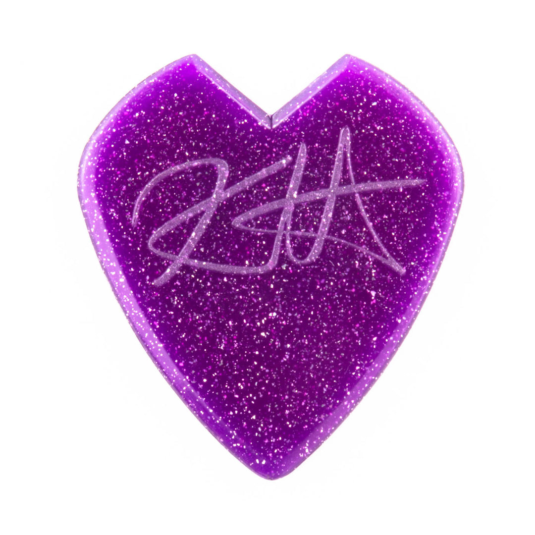 Dunlop 47PKH3NPS K.Hammett JazzIII Gtr pick-6pk Purple Sparkle