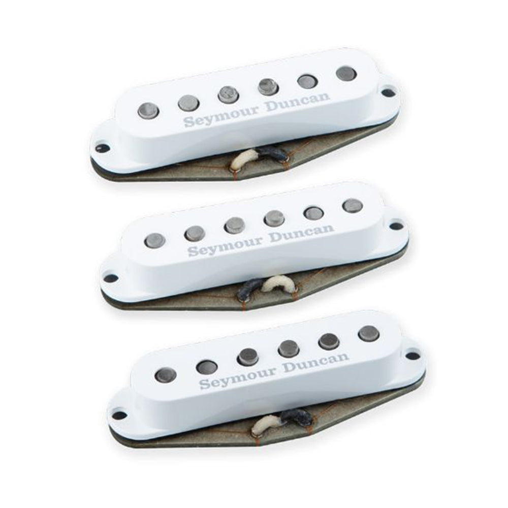 Seymour Duncan 11201-19-W Set, Psychedelic Strat Guitar Pickup (White)