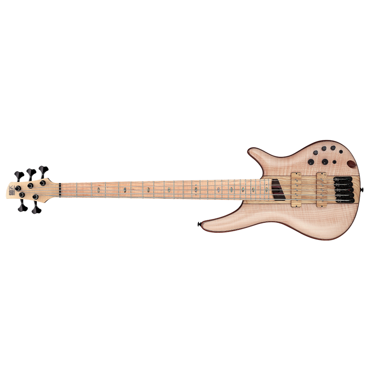 Ibanez SR Premium 5-String Electric Bass (Natural Low Gloss) SR5FMDX2NTL