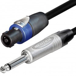 Digiflex NLSPN4-14/2-5 - 5 Foot 14/2 Speaker Cable - Phone to NL4 Connectors
