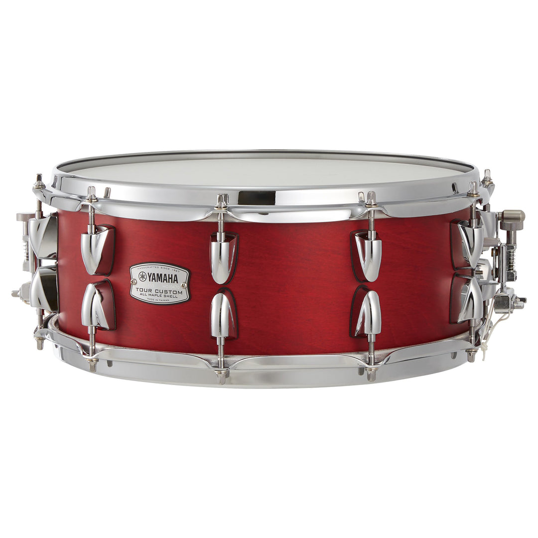 Yamaha TMS1455 Snare Drum Tour Custom Maple 14” x 5.5” - Candy Apple Satin