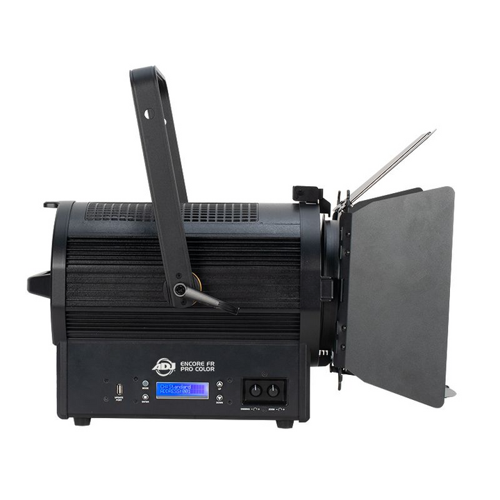 ADJ 7 Inch 400W RGBALC LED Fresnel Fixture w/Barn Doors & Zoom