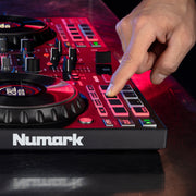 Numark Mixtrack Platinum FX 4-Deck Advanced DJ Controller w/ Jog Wheel Displays & Effects Paddles