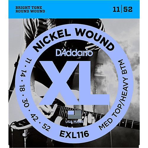 D'Addario EXL116 - SET ELEC GTR XL MED/HVY