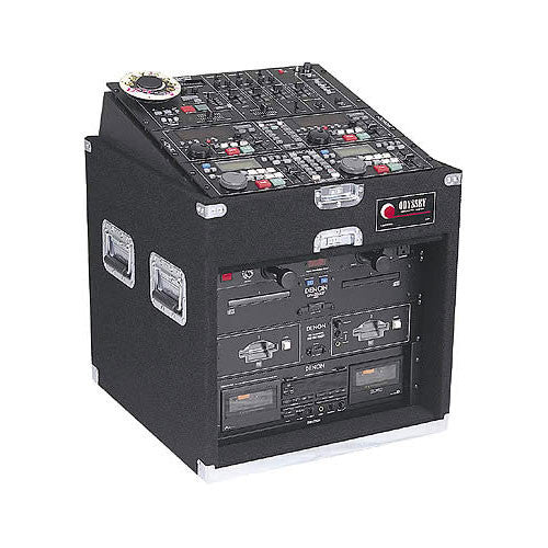 Odyssey CXP1106 Carpeted Console Rack Case {Black}