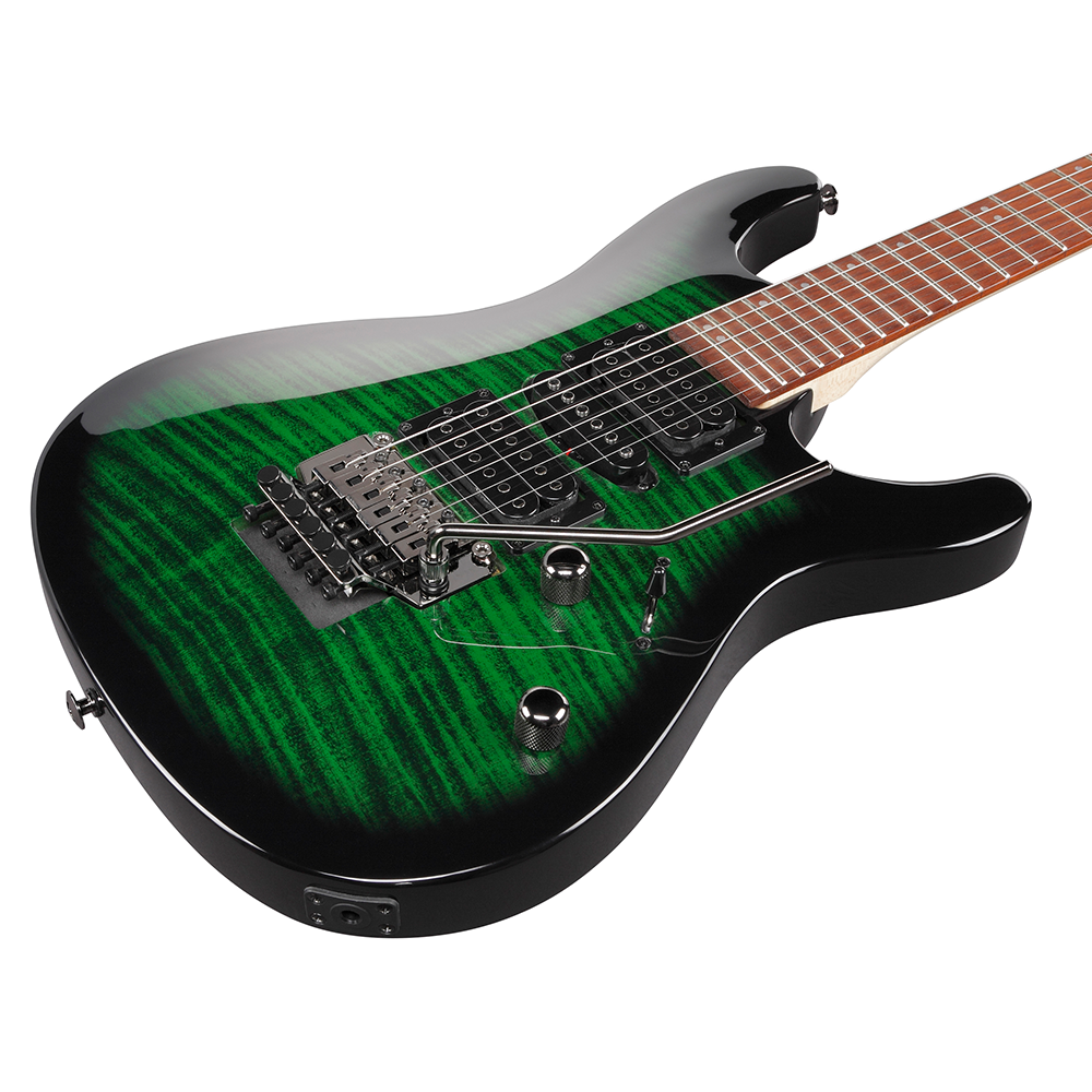Ibanez Kiko Loureiro Signature (Transparent Emerald Burst) KIKOSP3TEB