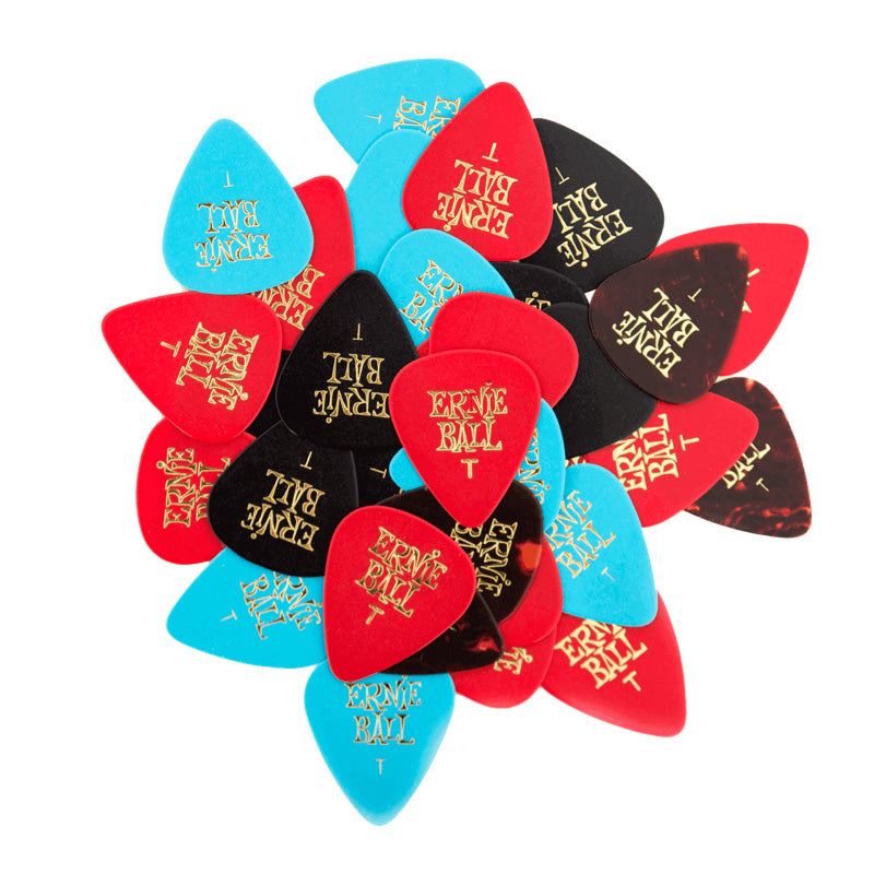 Ernie Ball Guitar Picks (Bag of 144) - Thin Assorted
