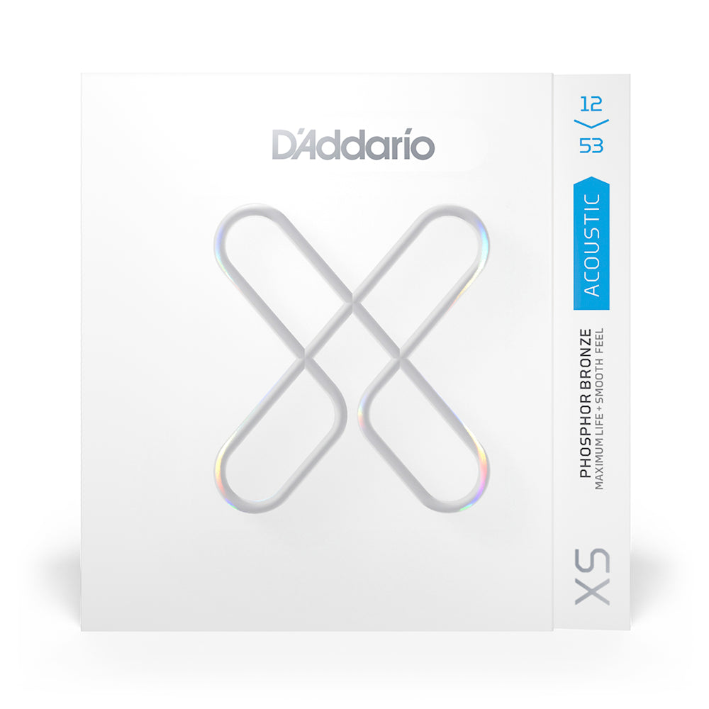 D'Addario XSAPB1253 Acoustic Phosphor Bronze Guitar Strings - Light 12-53