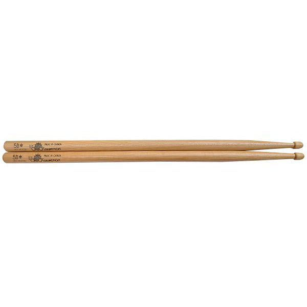 Los Cabos LCD5BRH 5B Drum Sticks-Red Hickory