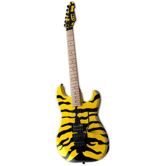 ESP LTD George Lynch - Yellow Tiger Stripe