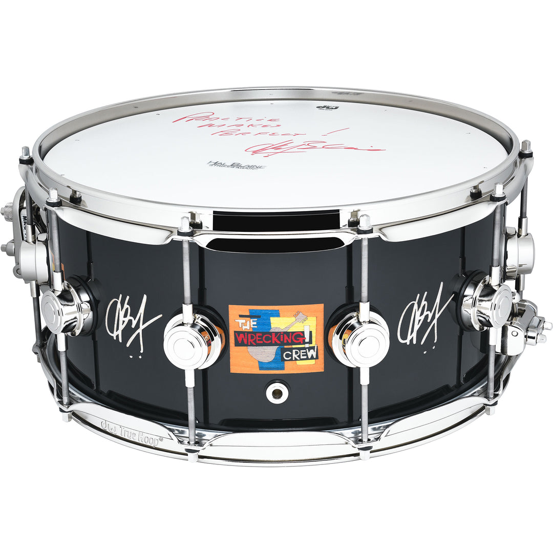 DW Collector's Series Icon Snare Drum (6.5x14) Hal Blaine Wrecking Crew w/ Nickel Hardware